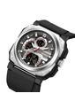 Reloj Hombre Sven 3356 Dual Time - Plata de Vintage Accessories