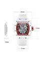 Reloj Onola 3826 Tablero Rojo - Blanco de Vintage Accessories