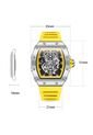 Reloj Onola 3826 Skeleton - Amarillo de Vintage Accessories