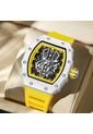 Reloj Onola 3826 Skeleton - Amarillo de Vintage Accessories
