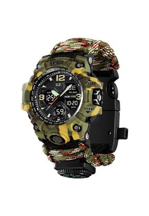 Reloj S-Shock Skmei Supervivencia 1155 - Camuflado