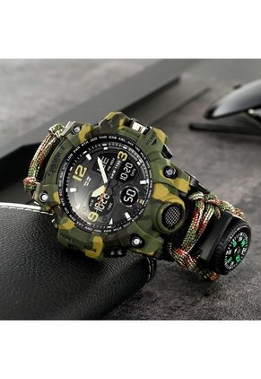 Reloj S-Shock Skmei Supervivencia 1155 - Camuflado