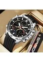 Reloj Sven 6269 Marco Plata - Negro de Vintage Accessories