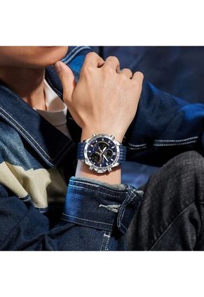 Reloj Sven 6269 Marco Plata - Azul