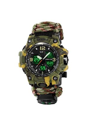 Reloj S-Shock Skmei Supervivencia 1155 - Camuflado