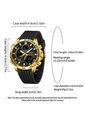 Reloj Sven 6269 Marco Dorado - Negro de Vintage Accessories