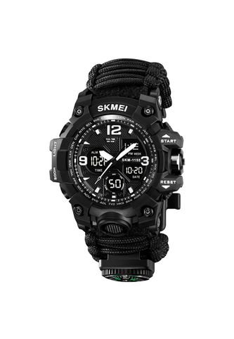 Reloj S-Shock Skmei Supervivencia 1155 - Negro Vintage Accessories