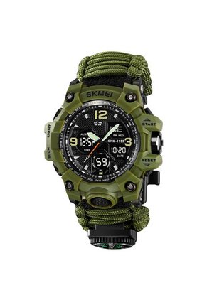 Reloj S-Shock Skmei Supervivencia 1155 - Verde