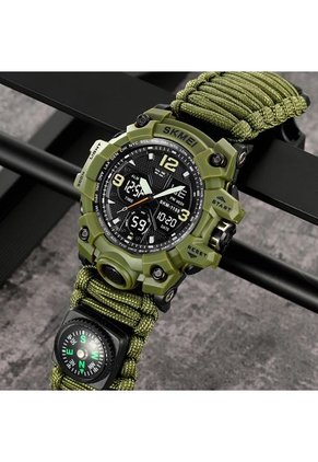 Reloj S-Shock Skmei Supervivencia 1155 - Verde
