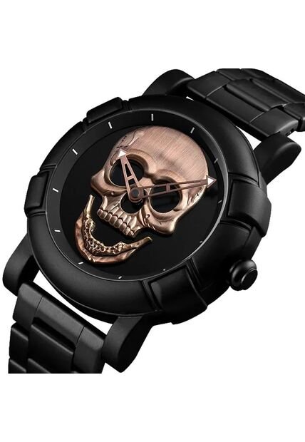 Reloj Skmei 9178 Skull - Bronce