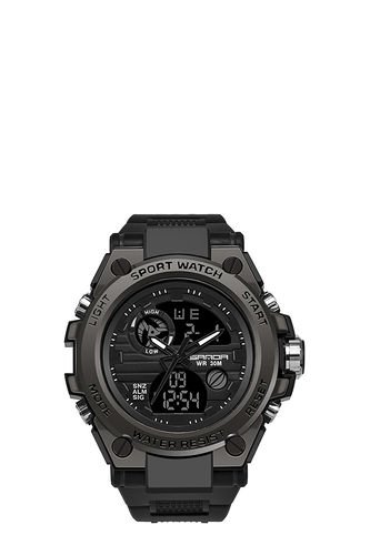 Reloj Hombre Sven 739 Dual Time - Negro Vintage Accessories