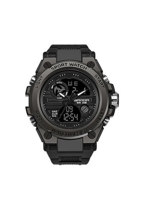Reloj Hombre Sven 739 Dual Time - Negro