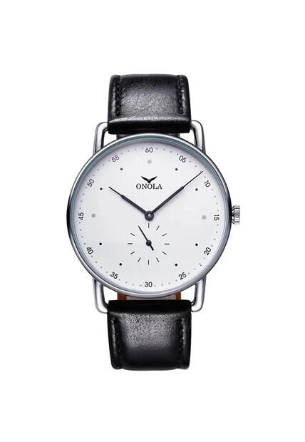 Reloj Onola 3859 Plano Puntos Negros - Negro