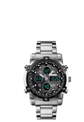 Reloj Hombre Skmei 1389 - Plata Vintage Accessories