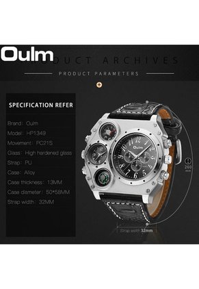 Reloj Hombre OULM 1349 - Negro