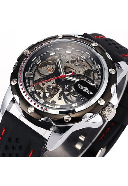 Reloj Skeleton Automático Winner 531 - Negro