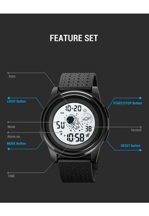 Reloj Skmei 1883 Digital Fondo Claro - Negro