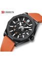 Reloj Curren 8437 - Naranja de Vintage Accessories