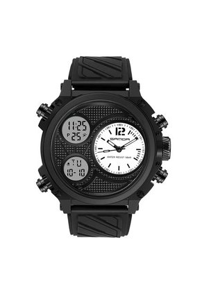 Reloj Hombre Sven 3002 Diesel Tablero Blanco - Negro