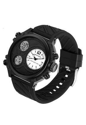 Reloj Hombre Sven 3002 Diesel Tablero Blanco - Negro