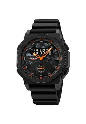Reloj Deportivo Skmei 2355 Punteros Naranja - Negro