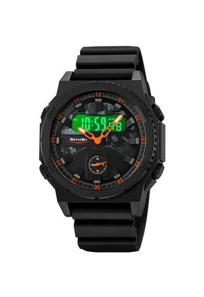 Reloj Deportivo Skmei 2355 Punteros Naranja - Negro