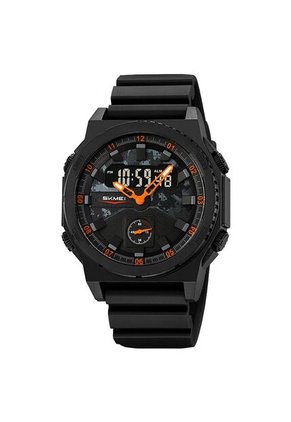 Reloj Deportivo Skmei 2355 Punteros Naranja - Negro