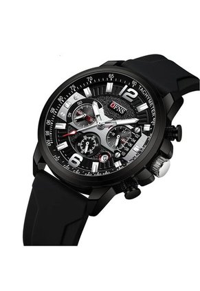 Reloj OFNS Original 1304 Cronógrafo Silicona - Negro