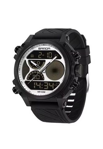 Reloj Hombre Sven 6236 Diesel Tablero Blanco - Negro Vintage Accessories
