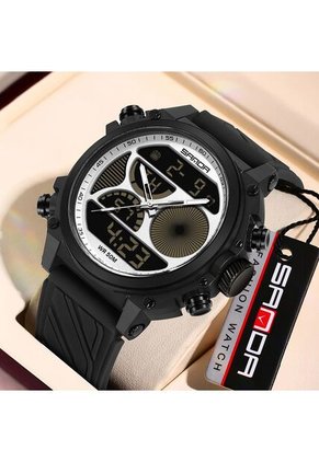 Reloj Hombre Sven 6236 Diesel Tablero Blanco - Negro