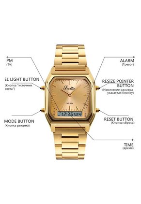 Reloj Scottie 1220 Clasico - Dorado