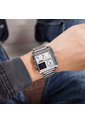 Reloj Skmei 1584 Dual Time - Plata de Vintage Accessories