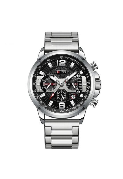 Reloj OFNS Original 1304 Cronógrafo - Plata