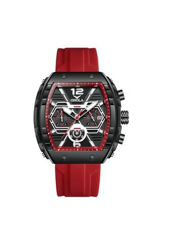 Reloj Onola 6852 Cronógrafo - Rojo Vintage Accessories