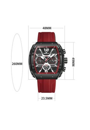 Reloj Onola 6852 Cronógrafo - Rojo