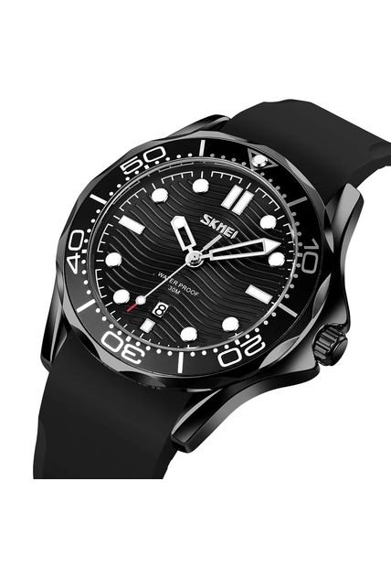 Reloj Casual Skmei 9276 Fondo Negro - Negro