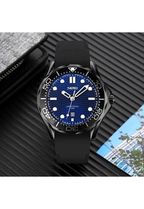 Reloj Casual Skmei 9276 Fondo Azul - Negro