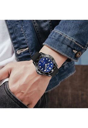 Reloj Casual Skmei 9276 Fondo Azul - Negro