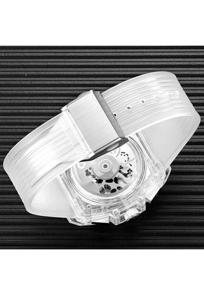 Reloj Onola 6811 Cronógrafo Fondo Plata - Transparente