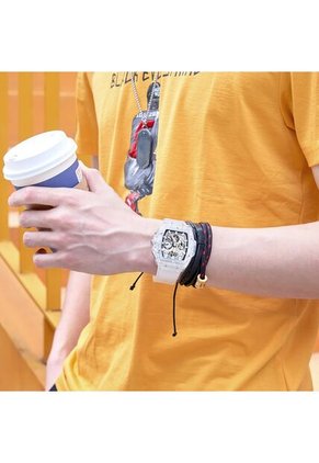 Reloj Onola 6811 Cronógrafo Fondo Plata - Transparente