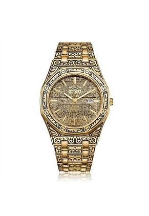 Reloj Onola 3812 Tallado - Dorado