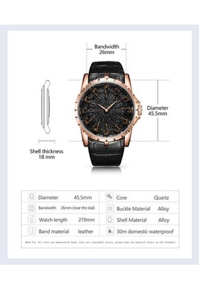 Reloj Onola 3809 Caja Bronce - Negro