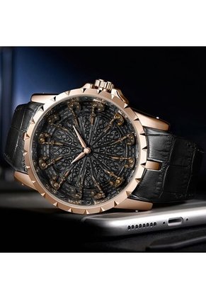 Reloj Onola 3809 Caja Bronce - Negro