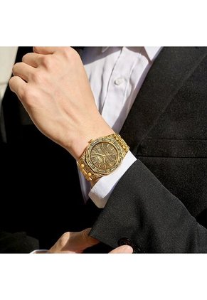 Reloj Onola 3812 Tallado - Dorado