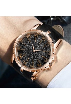 Reloj Onola 3809 Caja Bronce - Negro