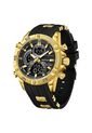 Reloj Hombre Sven 6162 Dual Time - Dorado de Vintage Accessories