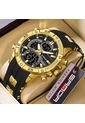 Reloj Hombre Sven 6162 Dual Time - Dorado de Vintage Accessories