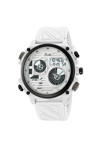 Reloj Scottie 2202 Militar - Blanco Vintage Accessories