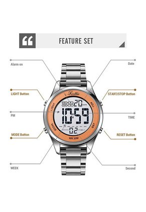 Reloj Scottie 1849 Digital - Plata