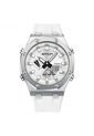 Reloj Hombre Sven 3309 Dual Time - Blanco de Vintage Accessories